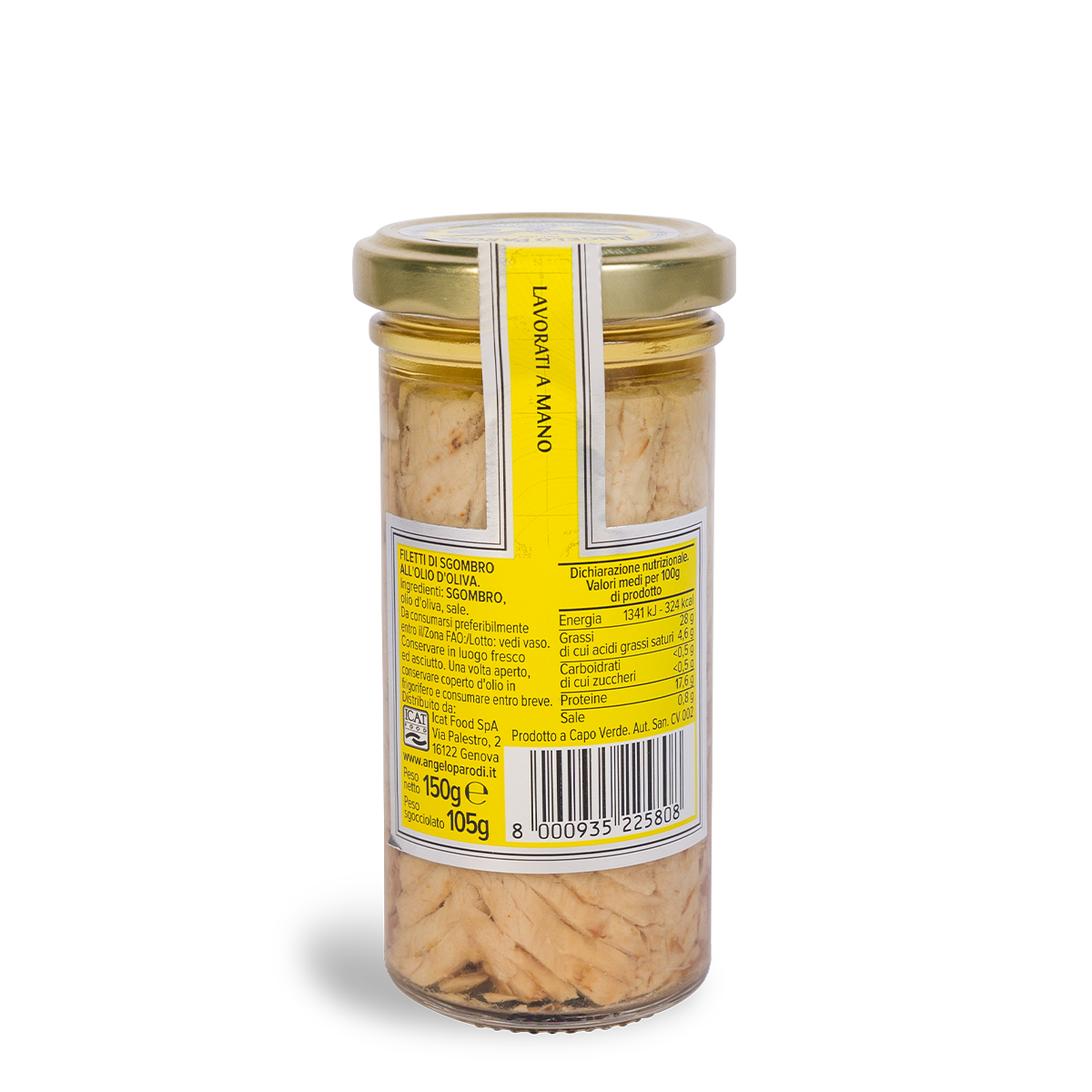 Filetti di Sgombro<br>in Olio d'Oliva 12x150 g 